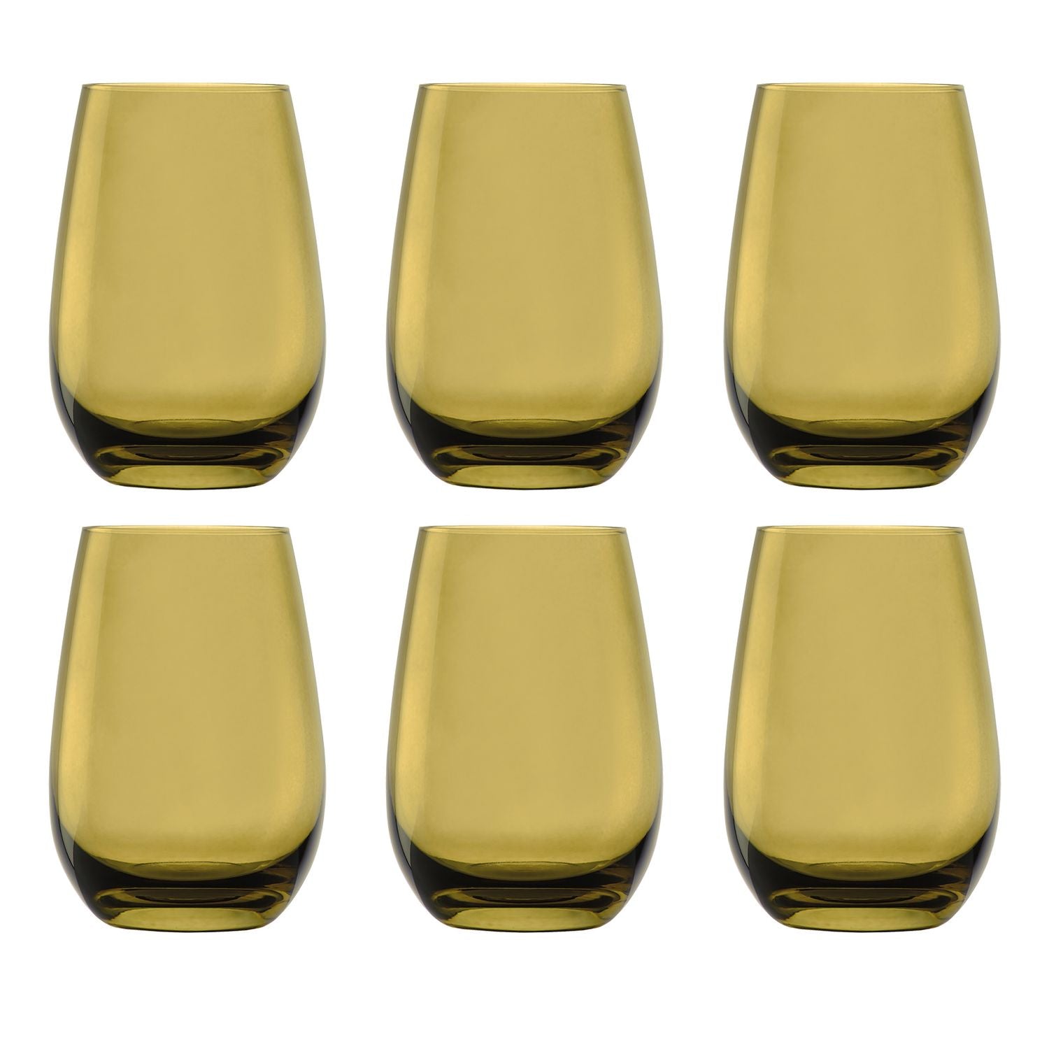 Mugs Olive Elements 465 ml - Set 6 PCs - Stolzle